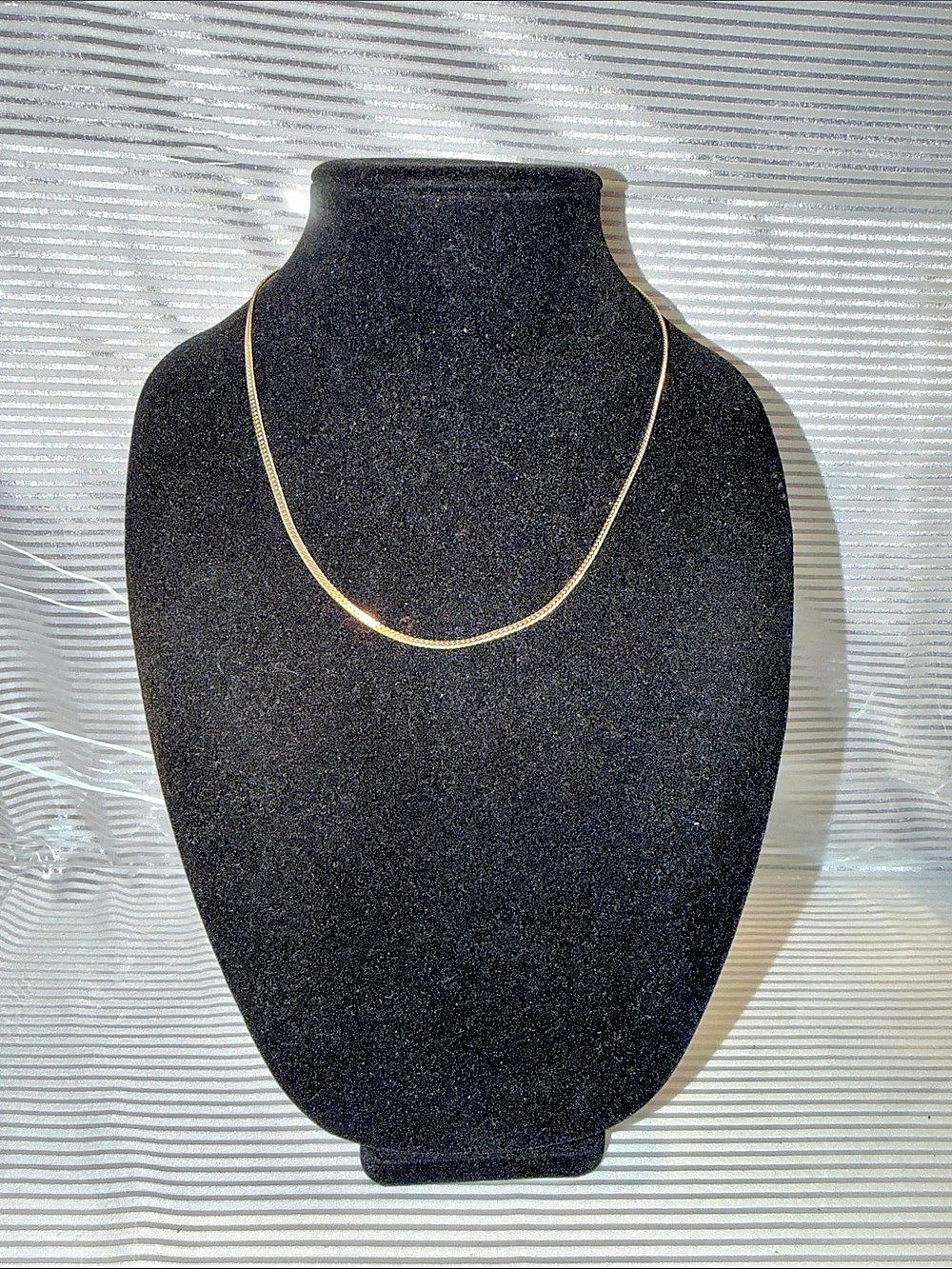 Gold-Tone Chain Necklace Like New